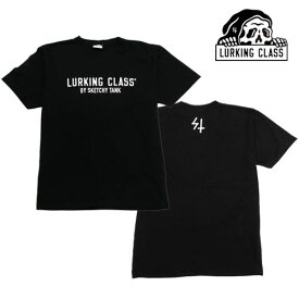 LURKING CLASS LC LOGO TEE Tシャツ ブラック ラーキングクラス スケッチータンク BY SKETCHY TANK グッズ パーツ