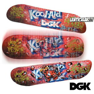 DGK × KOOL AID CRASHiLenticularj Deck fbL TEAM N[GCh XP[g{[h