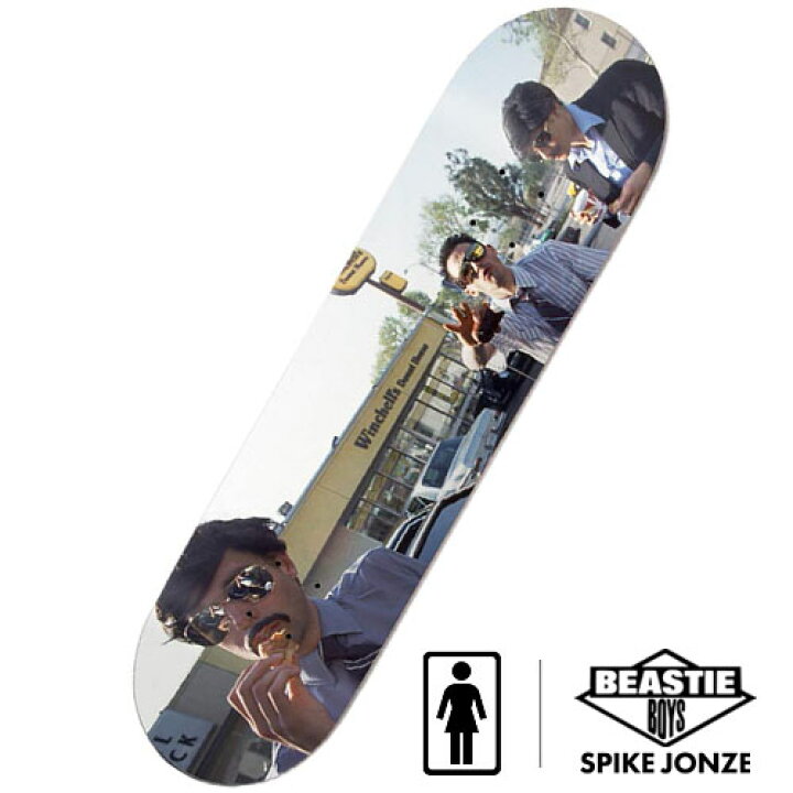 楽天市場】GIRL × BEASTIE BOYS × SPIKE JONZE DECK2 スケートボード 