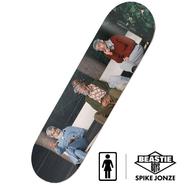 楽天市場】GIRL × BEASTIE BOYS × SPIKE JONZE DECK5 スケートボード 