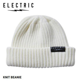 ELECTRIC KNIT BEANIE ニットビーニー オフホワイト ファッション 帽子 エレクトリック グッズ