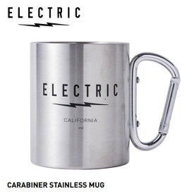 ELECTRIC CARABINER STAINLESS MUG カラビナステンレスマグカップ キャンプ エレクトリック グッズ