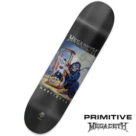 PRIMITIVE × MEGADETH RODRIGUEZ JUDGEMENT Deck スケートボードデッキ メガデス プリミティブ