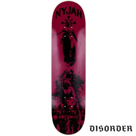 DISORDER Nyjah Goddess Deck RED スケートボードデッキ ディスオーダー