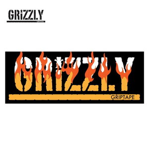 GRIZZLY XebJ[ FIRE STARTER XL Stamp Sticker OY[ ObY