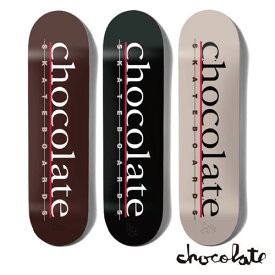 CHOCOLATE THE BAR LOGO Deck スケートボードデッキ チョコレート