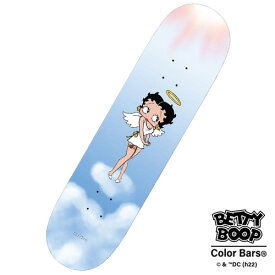 Color Bars × Betty Boop Angel Skateboard Deck ベティちゃん エンジェル スケートボードデッキ カラーバー ベティ・ブープ