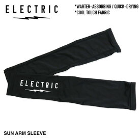 ELECTRIC SUN ARM SLEEVE サンアームスリーブ ブラック エレクトリック アームカバー 腕 クール＆ドライ グッズ パーツ