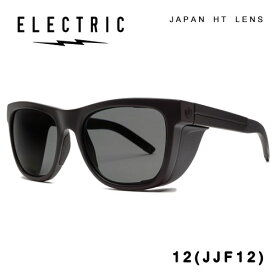 ELECTRIC JP LENS 12(JJF12) 偏光 サングラス マットブラック HT GREY POLAR PRO [ASIAN FIT] ファッション エレクトリック グッズ