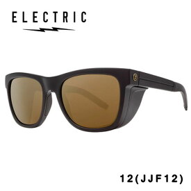 ELECTRIC 12(JJF12) 偏光 サングラス マットブラック M BRONZE POLAR PRO ファッション エレクトリック グッズ