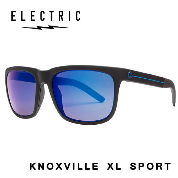 楽天市場】ELECTRIC KNOXVILLE XL SPORT 偏光 サングラス ブラック M 