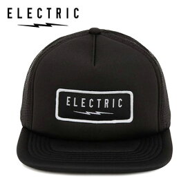 ELECTRIC UNDERVOLT PATCH 5PANEL TRUCKER HAT キャップ ブラック ファッション 帽子 エレクトリック グッズ