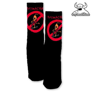 TOY MACHINE NO SCOOTER SOCK BLACK �g�C�}�V�[�� �\�b�N�X �u���b�N �C�� SECT