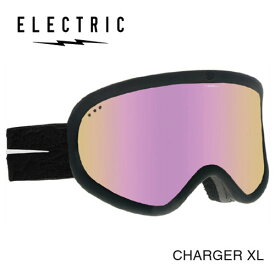ELECTRIC CHARGER XL MATTE BLACK 日本限定モデル ゴーグル PINK CHROME JP LENS エレクトリック スノー グッズ