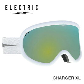 ELECTRIC CHARGER XL MATTE WHITE 日本限定モデル ゴーグル GREY GOLD CHROME JP LENS エレクトリック スノー グッズ