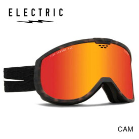 ELECTRIC CAM BLACK TORT NURON ゴーグル RED CHROME CONTRAST エレクトリック スノー グッズ