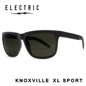 ELECTRIC KNOXVILLE XL SPORT 偏光サングラス マットブラック M GREY POLAR ファッション エレクトリック グッズ