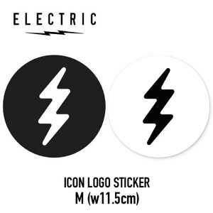 ELECTRIC ICON LOGO STICKER ACRSXebJ[ MTCY GNgbN ObY p[c