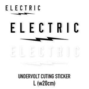 ELECTRIC UNDERVOLT CUTING STICKER JbeBOXebJ[ LTCY GNgbN ObY p[c