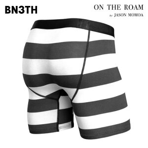 ON THE ROAM × So iLL × BN3TH Stripe Boxer Briefs {NT[pc ubN/zCg XgCv IU[ WFC\A xjX }CpbP[W u[t AEghA t@bV A AN