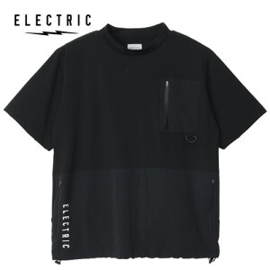 ELECTRIC NYLON CARGO POCKET TEE BLACK �i�C�����|�P�b�gT�V���c �u���b�N �G���N�g���b�N �t�@�b�V����