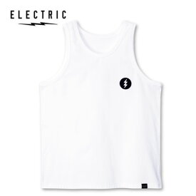 ELECTRIC ICON LOGO DRY TANK WHITE ドライ タンクトップ ホワイト エレクトリック ファッション