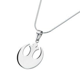 スター・ウォーズ 反乱同盟軍 シルバー シンボルペンダントネックレス STAR WARS ライトサイド レジスタンス アクセサリー グッズ 【Salesone Studios】