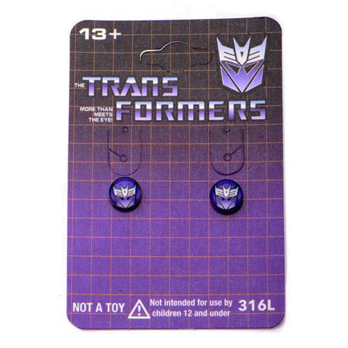楽天市場 トランスフォーマー ディセプティコン ラウンドロゴピアス Transformers デストロン アクセサリー アメコミ グッズ Salesone Studios アールデリュージョン