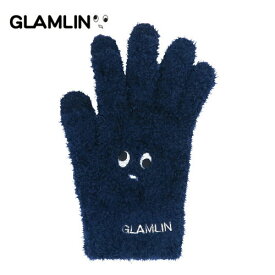 GLAMLIN FIVE FINGER 手袋 ネイビー タッチパネルグローブ ファッション グラムリン