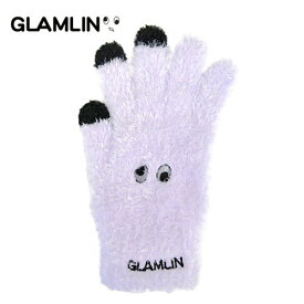 GLAMLIN FIVE FINGER 手袋 パープル タッチパネルグローブ ファッション グラムリン
