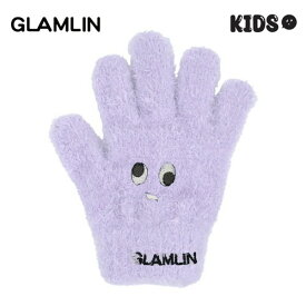 GLAMLIN KID'S FIVE FINGER キッズ手袋 パープル グローブ 子供用 ファッション グラムリン
