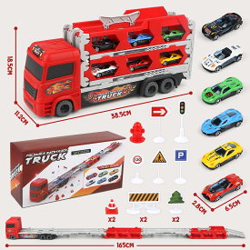 車 おもちゃ - 建設車両セット 1台収納車 6台ミニカーセット 車 玩具 はたらくくるま おもちゃ 1 2 3 4 5 6歳 男の子 誕生日 プレゼント クリスマスプレゼント 働く車 子供 玩具 車おもちゃ 2歳 3歳 4歳 5歳 クリスマスプレゼント 男の子 車のおもちゃ