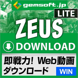 ZEUS RECORD LITE ダウンロード版 【録画の即戦力 PC画面を録画・録音】