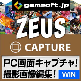 ZEUS CAPTURE ダウンロード版 【画面撮影ソフト 欲しい画面を素早く切り取り保存】