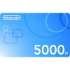 ニンテンドープリペイド番号 5000円 （ダウンロード版）　※500ポイントまでご利用可
