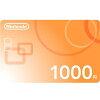 ニンテンドープリペイド番号 1000円 （ダウンロード版）　※300ポイントまでご利用可