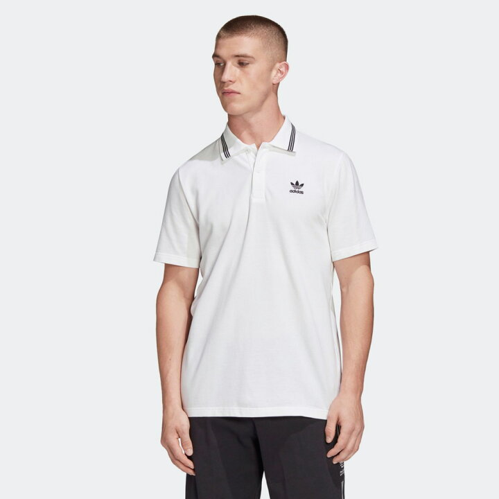 楽天市場 5 Offセール アディダス オリジナルス Adidas Originals ポロシャツ トレフォイル エッセンシャル 半袖 ポロ シャツ メンズ ブランド スポーツ ビジカジ クールビズ ホワイト 白 ブラック 黒 Pique Polo Fm9954 Fm9952 レイダース