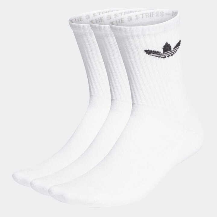 楽天市場 アディダス オリジナルス Adidas Originals ソックス 靴下 クッション トレフォイル ミッドカット クルーソックス 3足組 3pc レディース メンズ キッズ 白 ホワイト Hb51 サステナブル素材 レイダース 楽天市場 アディダス オリジナルス Adidas Originals ソックス 靴下 クッション トレフォイル ミッドカット クルーソックス 3足組 3pc レディース メンズ キッズ 白 ホワイト Hb51 サステナブル素材 レイダース