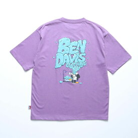 【今だけ最大30%OFFセール】ベンデイビス BEN DAVIS Tシャツ シャンプー バブル ロゴ バップリント 胸ワンポイント ティーシャツ SHAMPOO LOGO TEE 23580047 【メンズ レディース 男女兼用】【かっこいい かわいい ストリート Y2K 90年代ファッション】