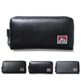 【期間限定ポイント11倍】ベンデイビス BEN DAVIS バッグ ロングウォレット LONG WALLET BDW-9194V1 BDW-9194L BDW-9194S【メンズ レディース】【合皮 長財布 ラウンドジップ 二つ折り さいふ ウォレット 多機能 大容量 薄い スリム 収納 小銭入れ フェイクレザー】