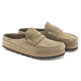 ビルケンシュトック BIRKENSTOCK サンダル ネープルス トープ ベージュ Naples VL Taupe BG 1025003【メンズ(レギュラー) シューズ 革靴 スリップオン スリッポン ミュール ハーフクロッグ ベロアレザー スエード スウェード リカバリーサンダル コンフォートサンダル 】