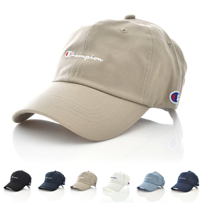 楽天市場 24 Offセール チャンピオン Champion キャップ 帽子 ローキャップ ベースボールキャップ デニムキャップ メンズ レディース キッズ ブランド アメカジ アウトドア スポーツ 定番 ベージュ ブラック グレー ネイビー デニム a レイダース