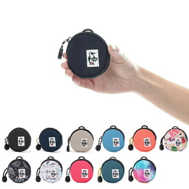 チャムス CHUMS 財布 リサイクルラウンドコインケース ケ−ス Recycle Round Coin Case CH60-3573 小銭入れ コインケース ミニポーチ【メンズ レディース キッズ ジュニア 男女兼用】【通勤 通学 アウトドア キャンプ フェス】【サステナブル素材 リサイクル素材】