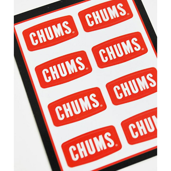 楽天市場 チャムス Chums ステッカー シール ステッカーチャムスロゴミニ 小さめ 8枚入り ミニシール ロゴ メンズ レディース キッズ ブランド アウトドア 登山 キャンプ カスタム ステッカーチューン 車 携帯 定番 おしゃれ かわいい Sticker Chums Logo Mini Ch62 00