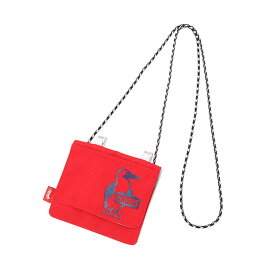 【今だけ最大35%OFFセール】チャムス CHUMS バッグ Recycle Pocket Shoulder Pouch リサイクル ポケット ショルダー ポーチ ロープ取り外し可 ポケットティッシュケース CH60-3564 メンズ レディース 男子 女子【サステナブル素材】【リサイクル素材】