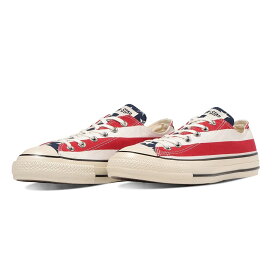 【今だけ28%OFFセール】コンバース CONVERSE ローカット スニーカー オールスター US スターズ&バーズ OX メンズ 男性 キャンバス アメリカ USA 国旗 フラッグ 星条旗 通勤 通学 ストリート アウトドア カジュアル 8 8.5 9 ALL STAR US STARS&BARS OX 31308250