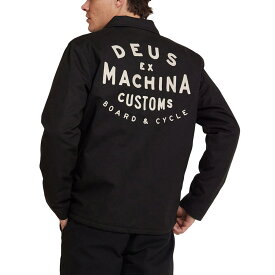 デウス エクス マキナ Deus ex Machina ジャケット ワークショップ コーチジャケット WORKSHOP COACH JACKET DMF246741【メンズ レディース 裏地付 ジャケット ブルゾン キルティング 中綿 長袖 アウター 羽織 コーチ ボタン 秋冬 春 大きいサイズ ストリート サーフィン】