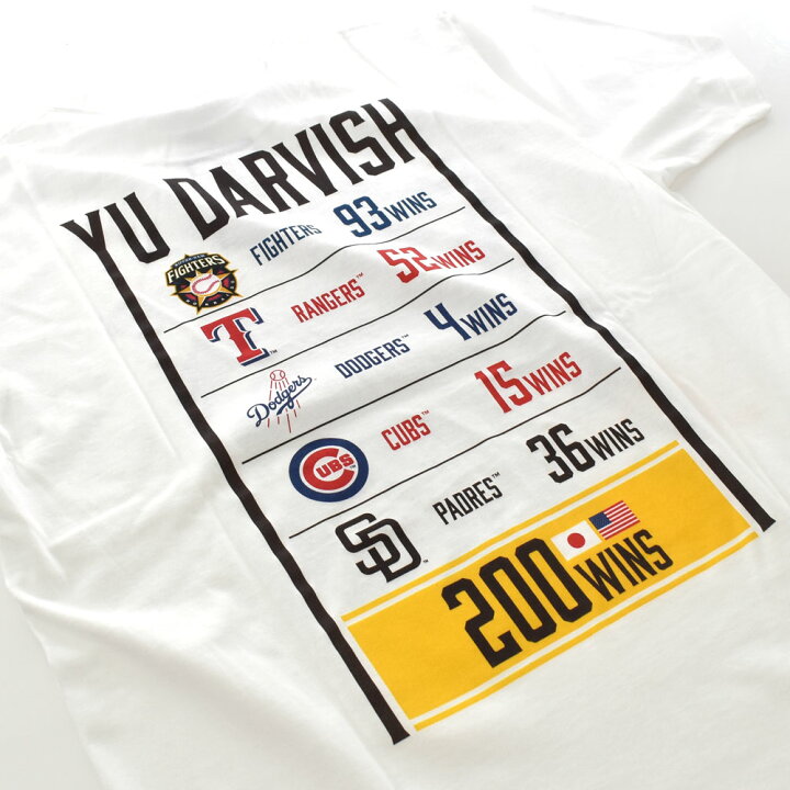 楽天市場】ファナティクス Fanatics Tシャツ ダルビッシュ有 日米通算 