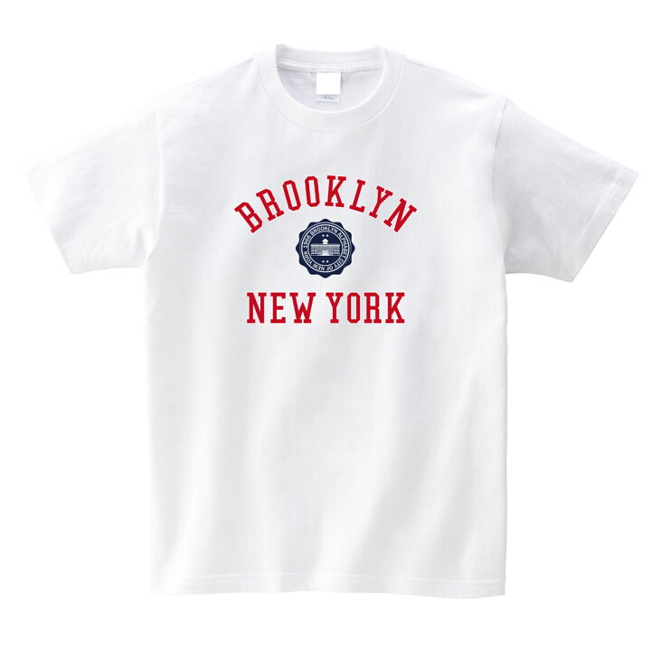 楽天市場 カレッジロゴ Tシャツ ブルックリン ニューヨーク 半袖tシャツ ティーシャツカレッジプリント 大学ロゴ メンズ レディース キッズ 男女兼用 大きいサイズ 白 黒 おしゃれ S M L Xl Xxl Xxxl 黒 白 Just ジャスト レイダース