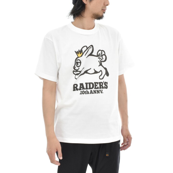 楽天市場 記念 Tシャツ レイダース 創業 周年 限定 Limited 半袖tシャツ ティーシャツ メンズ レディース 大きいサイズ ビッグサイズ ウサギ キャラクター ユルキャラ S M L Xl 3l 4l ブランド レイダース